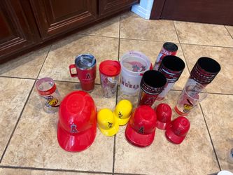 Angel cups and helmets. All for $3