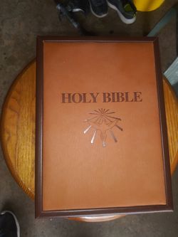 Bible in carring case set