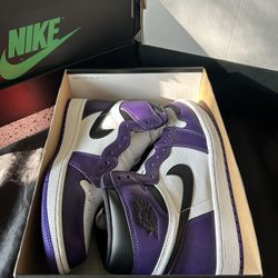 JORDAN 1 HIGH RETRO COURT PURPLE