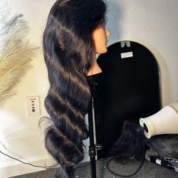 Amazon Human Hair Wig 28inxh