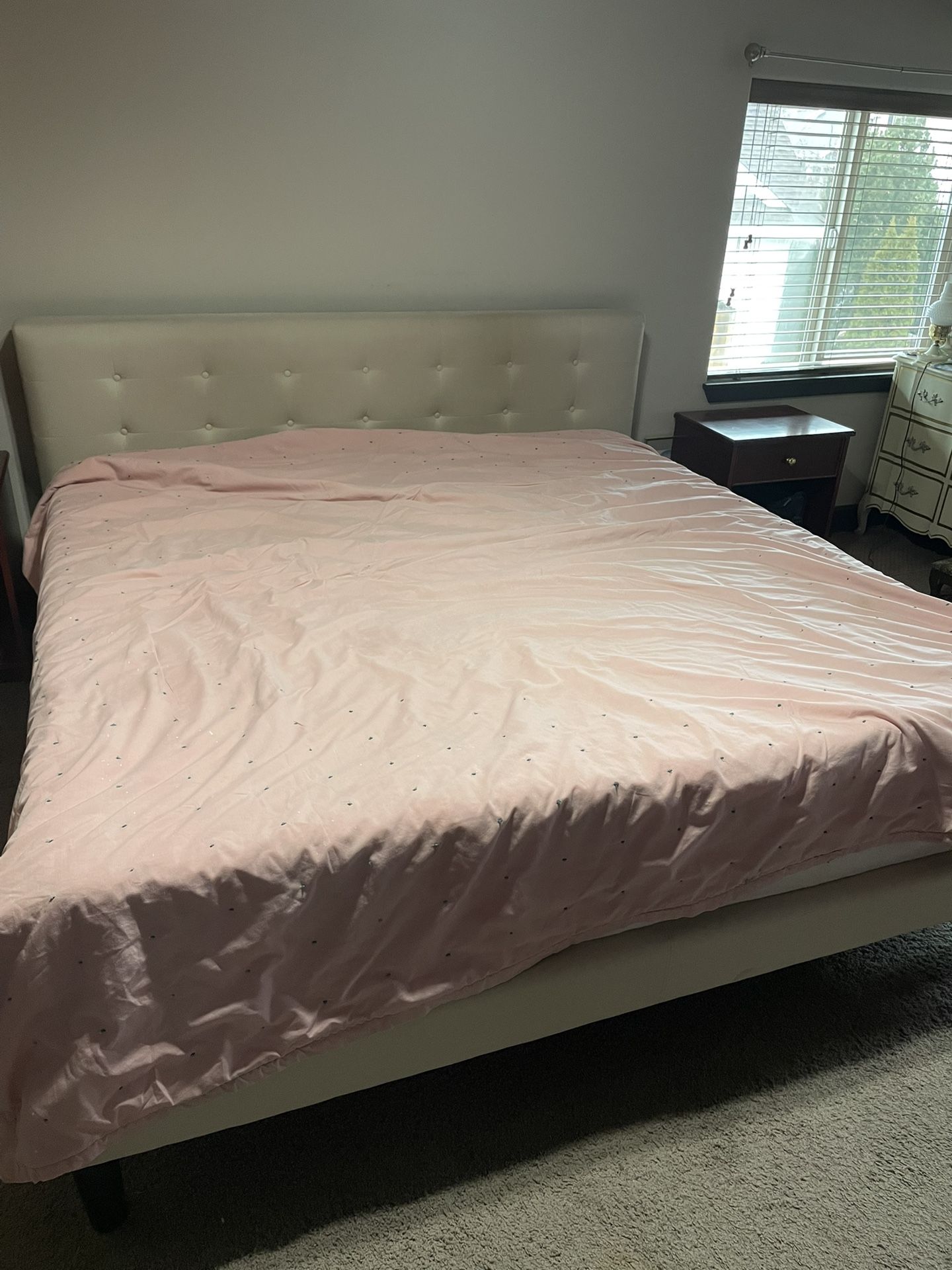 King Size Bed And Frame!