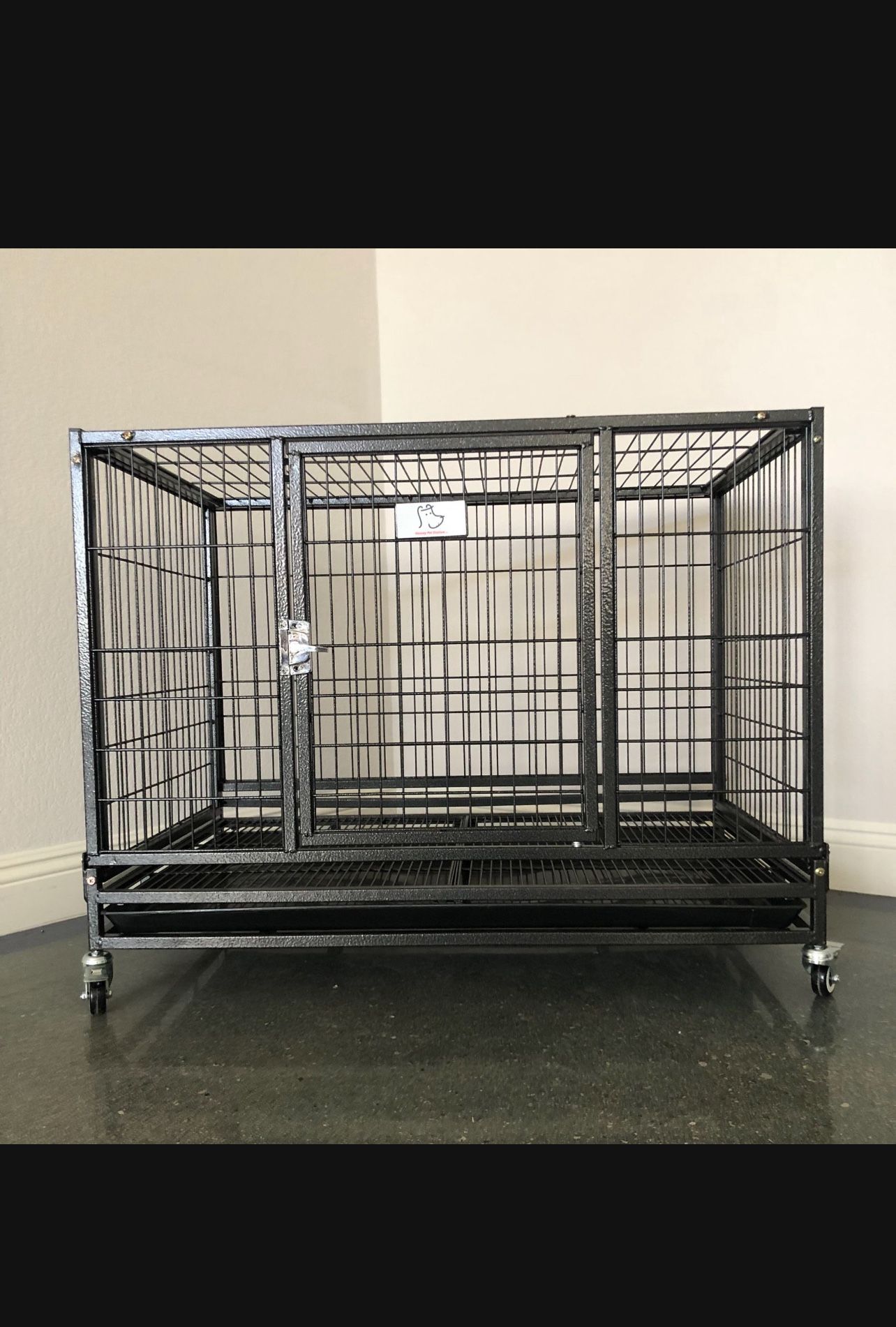 Dog Cage Kennel Size 37” Medium Folding New In Box 📦