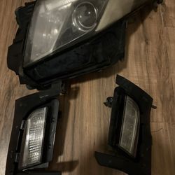 2013-2019 Cadillac ats daytime running fog lights flood lights pair