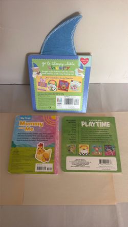 Children’s books-Mommy and Me, Playtime-learn to sign and Sleepy Time