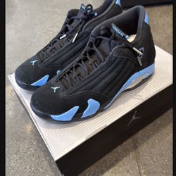 Jordan 14 University Blue Size 11.5 