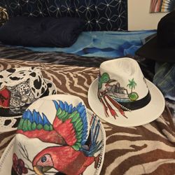 Sombreros Decorados A Mano 