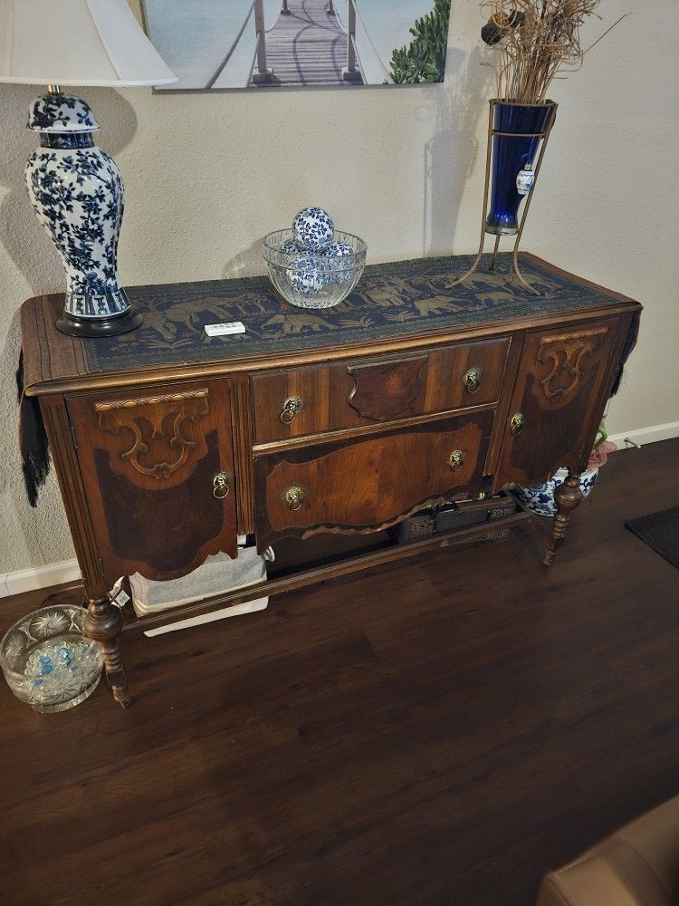Antique Buffet Cabinet
