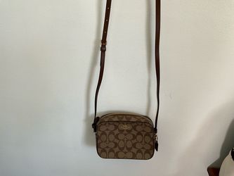 Coach Signature Mini Camera Crossbody Bag