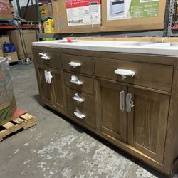 Bathroom Vanity Double zinc 