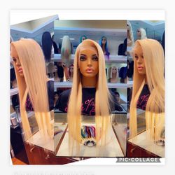 30” Blonde Lace Wig 