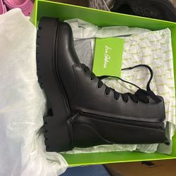 Cute High Top Black Boots Brand New Size 8 1/2