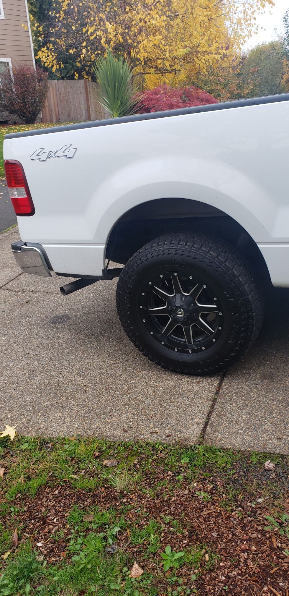 open country tires with fuel rims