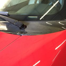 1999 to 2004 Mustang Carbon Fiber Wiper Cowl Panel NEW