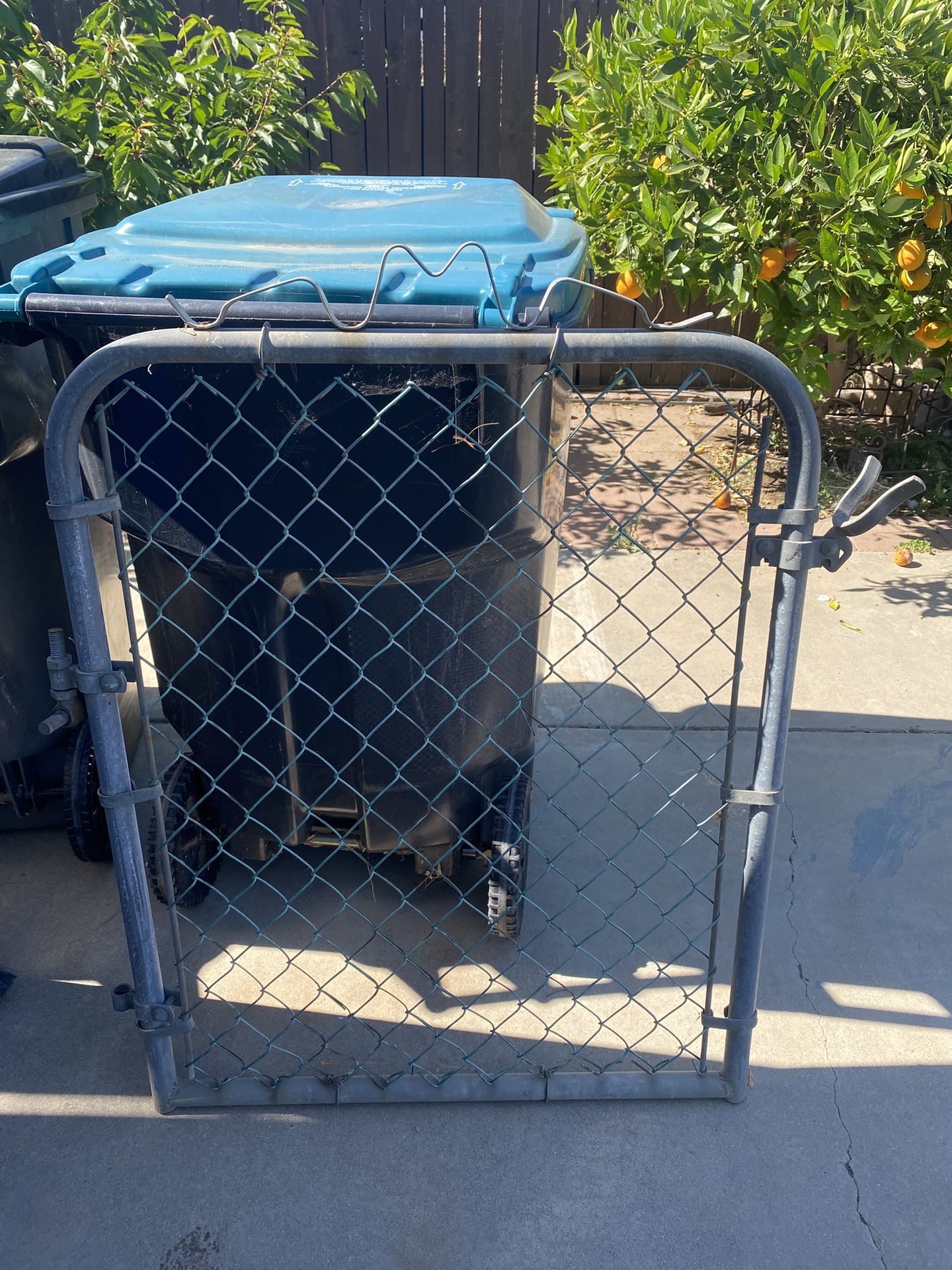 Metal Door Fence