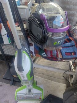 Bissell carpet cleaner set
