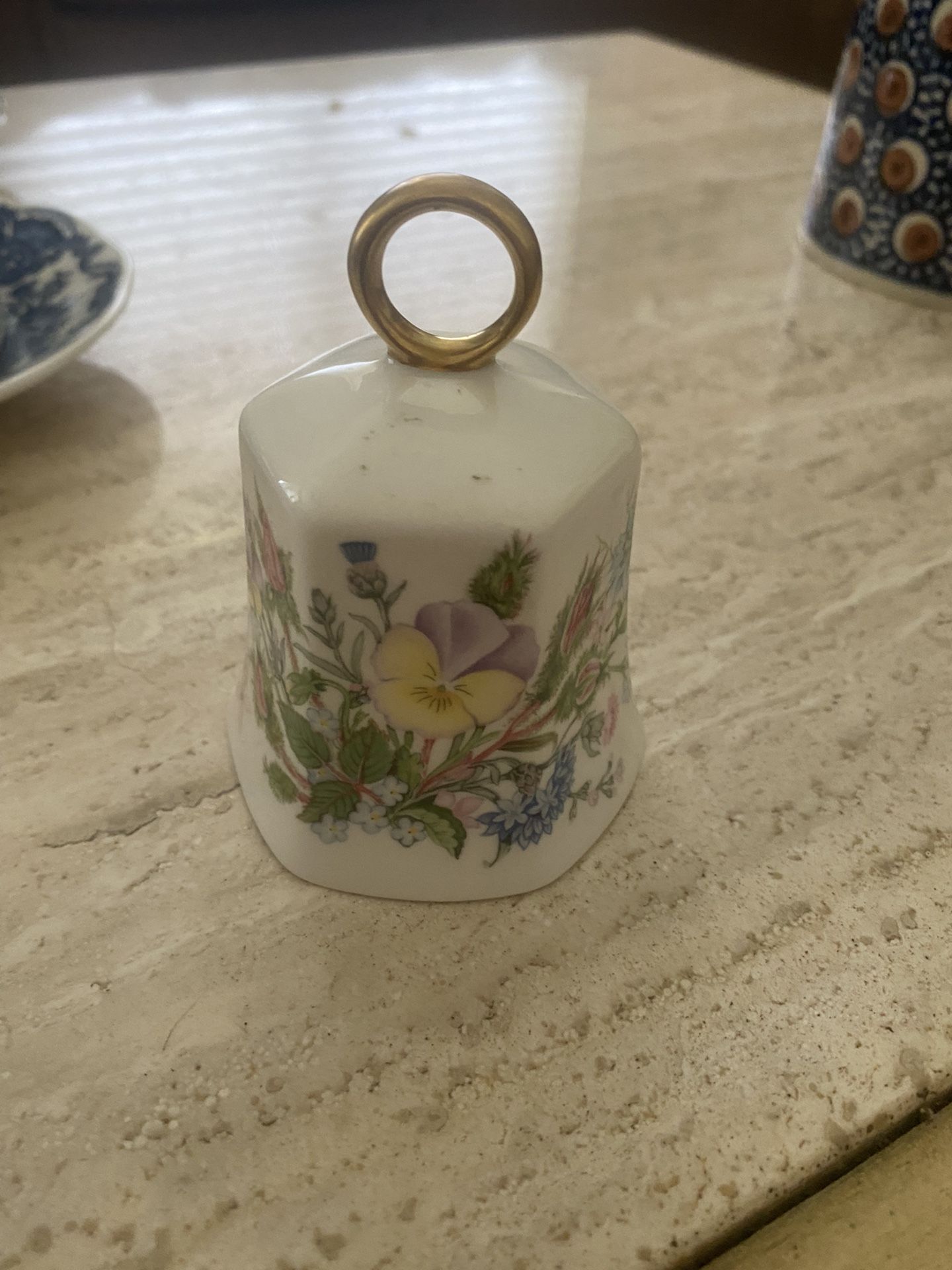 Ansley - small bone china bell