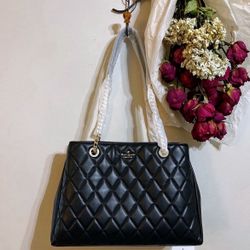 Kate Spade Black Carey Quilted Tote (New) (Pick up🛒 In Bellevue) *Check out my Other Posts 💕