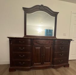 Vintage Dresser with Mirror