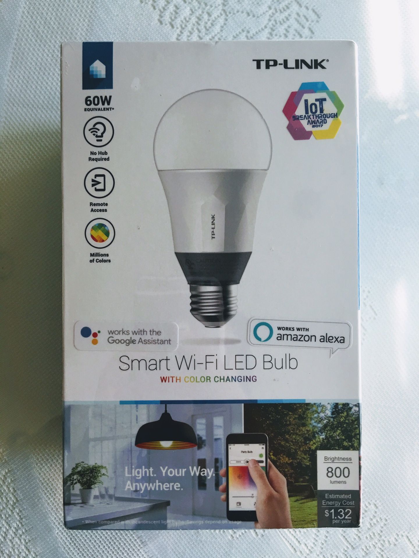 NEW TP-Link Smart WiFi LED Bulb