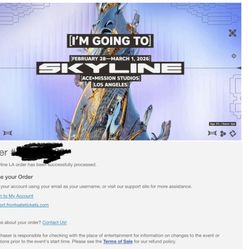 Skyline Sunday Ticket 3/1