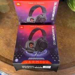 JBL By Harman Quantum 100 Wired Headphones