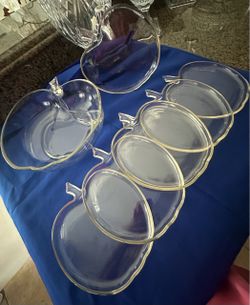 1970’s Desert bowl and plates