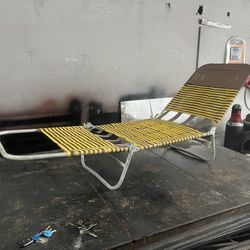 Vintage Beach, Reclining Chair