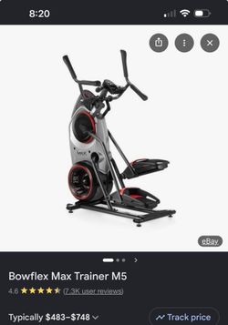Bowflex Max Trainer M5 $200 obo