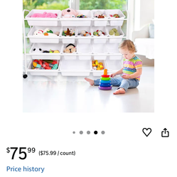 Toy bin organizer  new