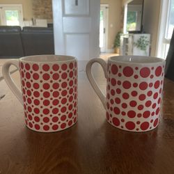 Polka Dot Mugs 