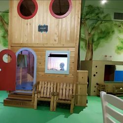 2-Story Cedarworks Outdoor/Indoor Playhouse