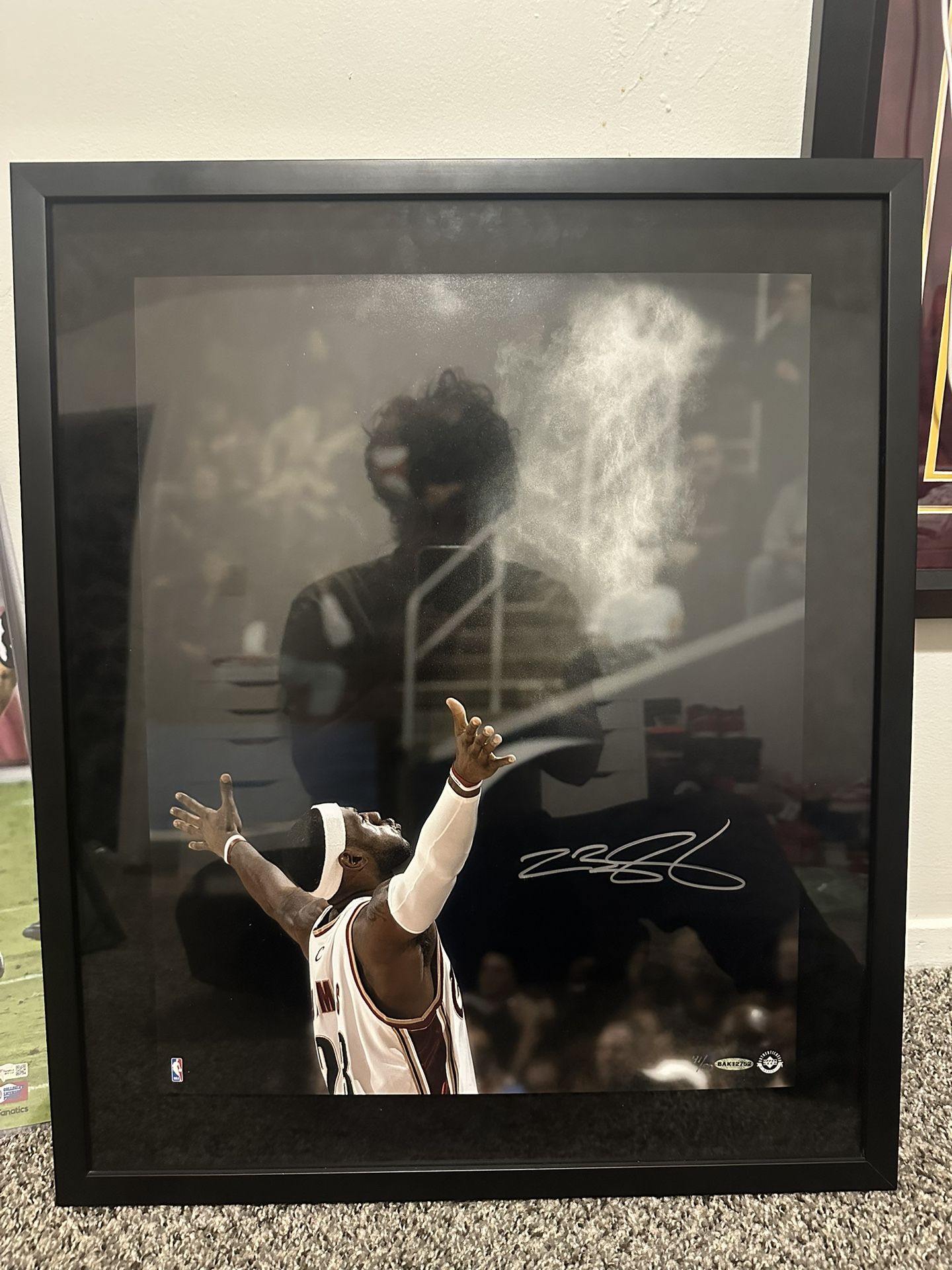 Lebron James Signed 16x20