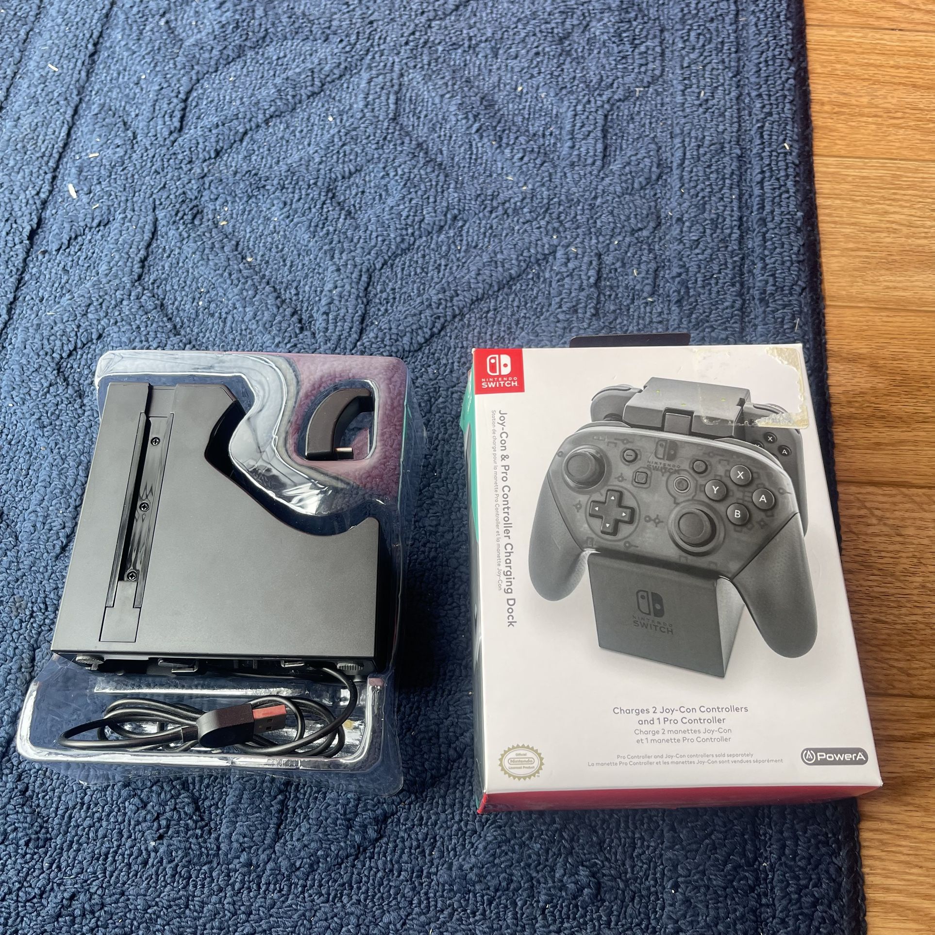 PowerA Joy Con & Pro Controller Charging Dock Nintendo Switch