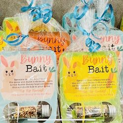 Bird Seed Easter Bunny Bait Cards