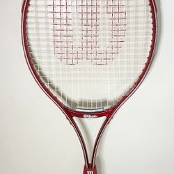 Wilson Pro 110 Tennis Racket High Beam Series Beta Gel 4.25" Grip w/ Cover, NICE