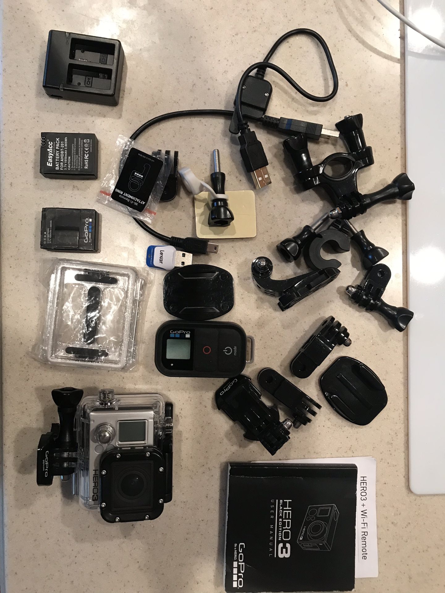 Go Pro 3 Black + accessories