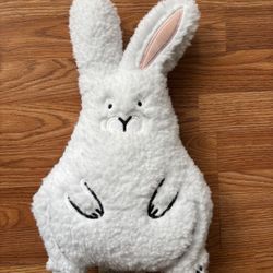 Target brand room essentials bunny shaped Easter toss pillow