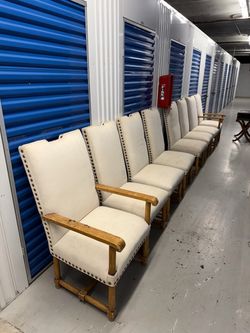 Set of 8 Luxury Dining Chairs Guy Chaddock & Co