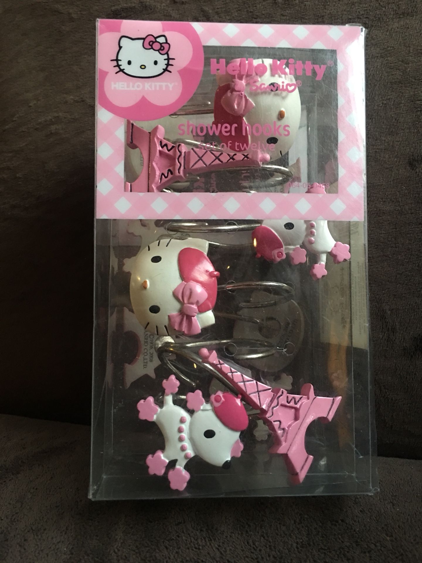 Hello kitty shower hooks