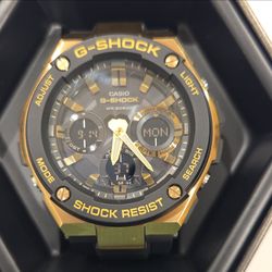 G-Shock Steel Black & Gold