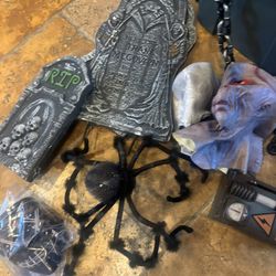 Halloween Masks and Decor