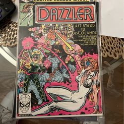 Marvel comic group dazzler last stand in the disco world