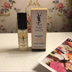 YSL PURE SHOTS NIGHT REBOOT SERUM New 7ml