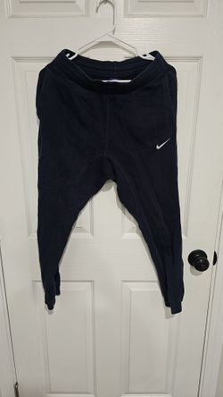 Nike Sweatpants Joggers Men's Size Small Navy Blue