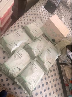 Baby Swing + breast milk, storage bags