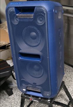 Sony Large Bluetooth Party Speaker Blue