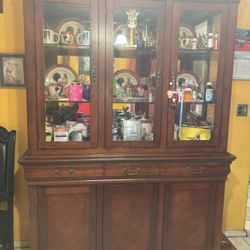 Lighted China Cabinet 
