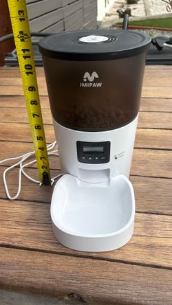 IMIPAW Automatic Pet Feeder – Programmable Digital Dog & Cat Food Dispenser – Only $19 (About 70% Off Retail!)
