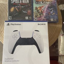 Ps5 Controller And Ps5 Games