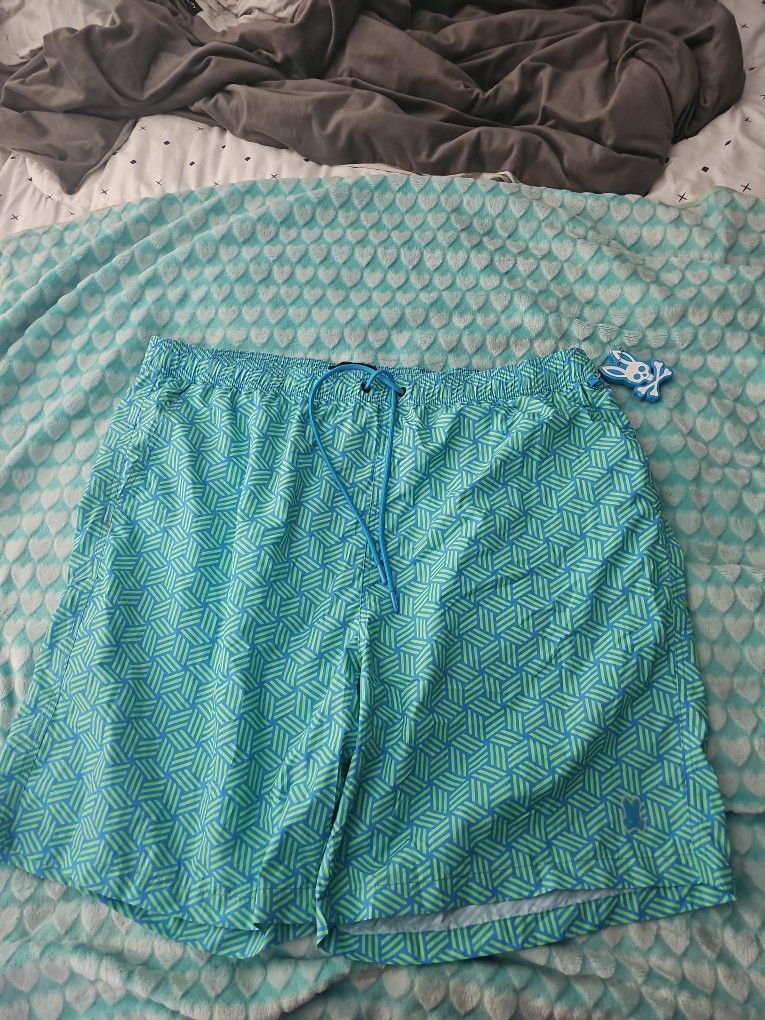 Psycho Bunny 2xl Swim Trunks